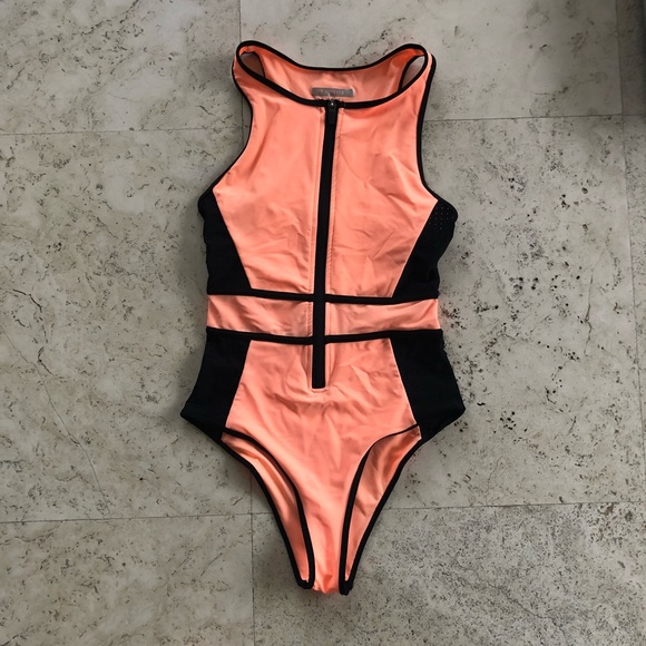 Forever 21 Other - One-piece swimsuit with zipper